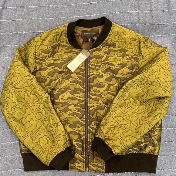 BCBGMaxAzria Green and Black Jacket - Picture 1 of 2
